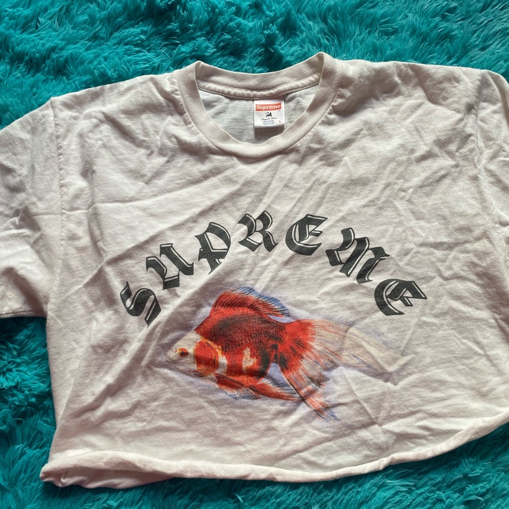 Supreme crop tee